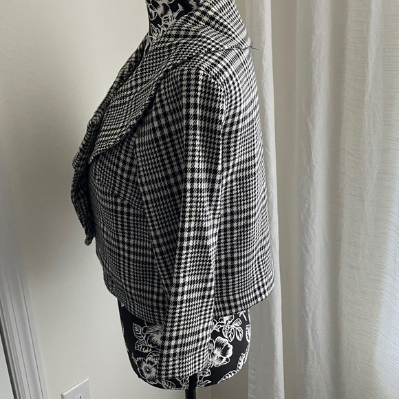 Lovely Day Monochrome Houndstooth Blazer - Picture 3 of 7